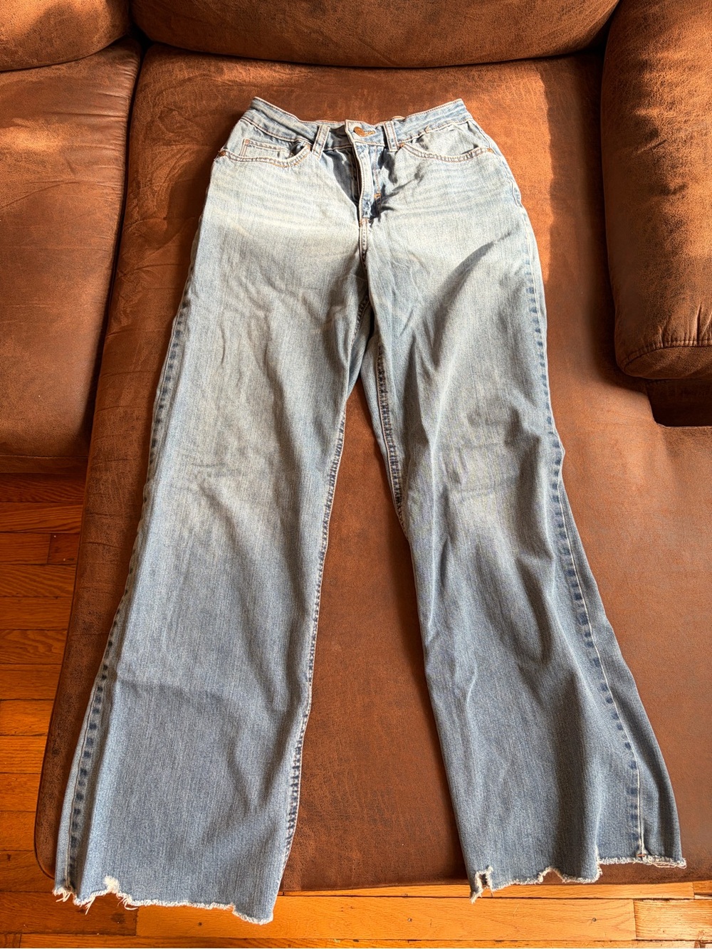 Sincerely Jules Light Wash Flared Jeans